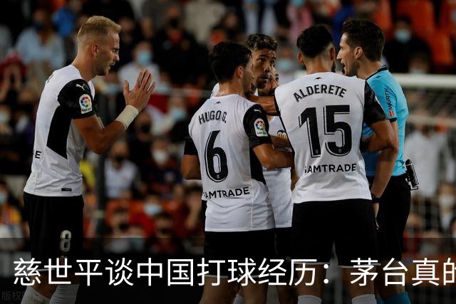 慈世平谈中国打球经历：茅台真的是好酒 我一般不推广酒