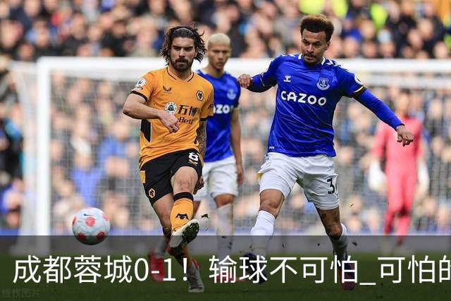 成都蓉城0-1！输球不可怕 可怕的是阿洛伊西赛后发言 坚信可以拿到冠军